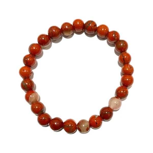 BRACELET EN AGATE ROSE