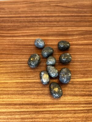 PIERRE ROULÉE D'AGATE-PYRITE