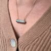 COLLIER EN AIGUE MARINE