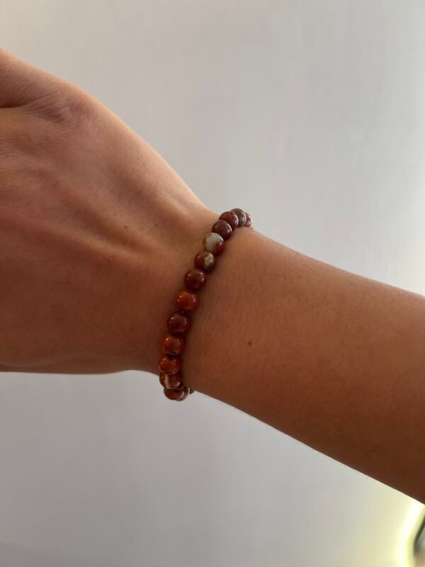 BRACELET EN JASPE ROUGE