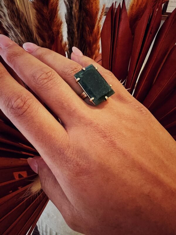 BAGUE EN AVENTURINE