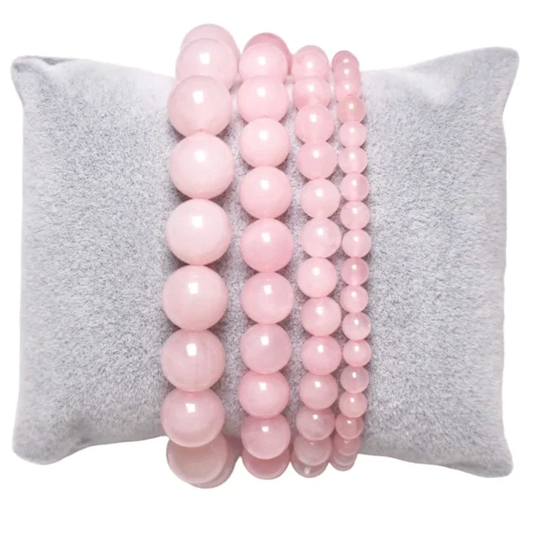 BRACELET EN QUARTZ ROSE