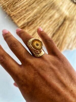 IMG_6764 Bague en citrine naturelle – bijou doré de joie et d’abondance