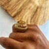 Bague en Citrine – Pierre de Joie, d’Abondance et de Rayonnement