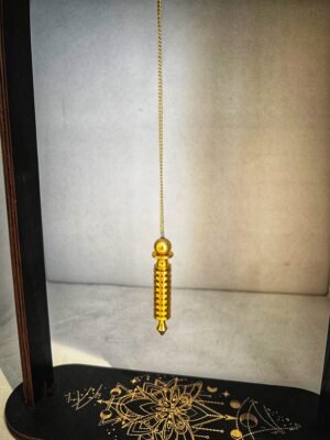 IMG_7084 Pendule Égyptien Osiris en Laiton Doré – Précision, Énergie & Protection