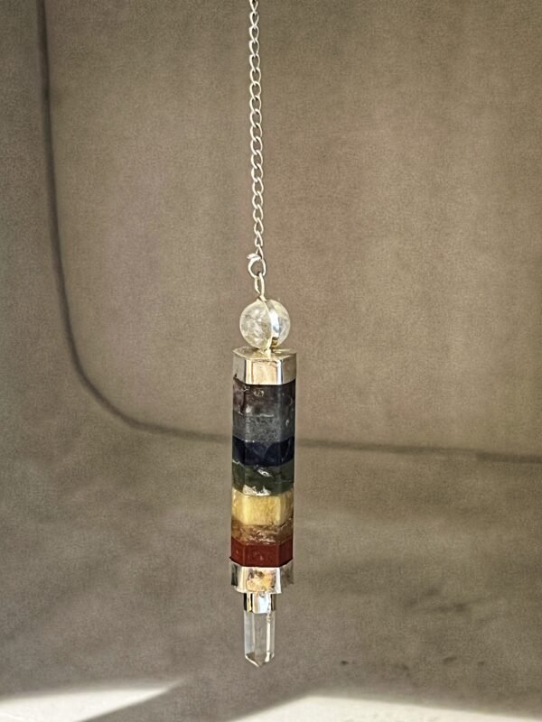 Pendule 7 Chakras – Équilibre, Harmonie et Guérison Énergétique